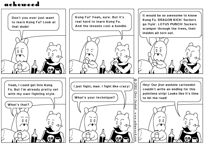 This took all fucking night and it's not even any fucking good! comic