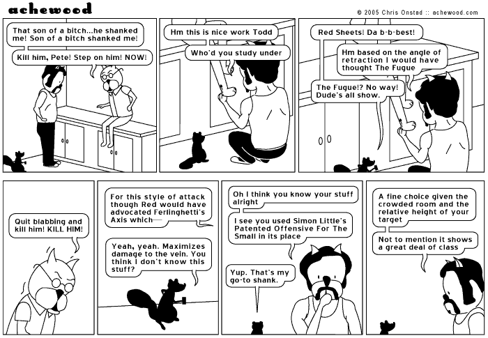 The Fugue really is a bit of a showman. comic