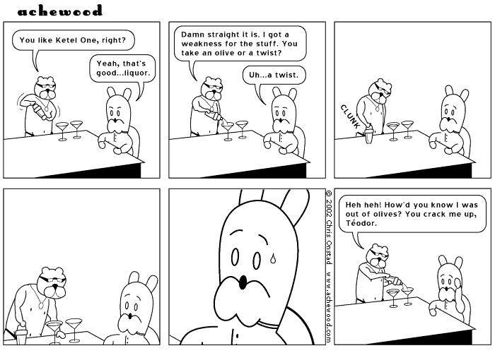Is Ray someone you can hang with? It is not clear. comic