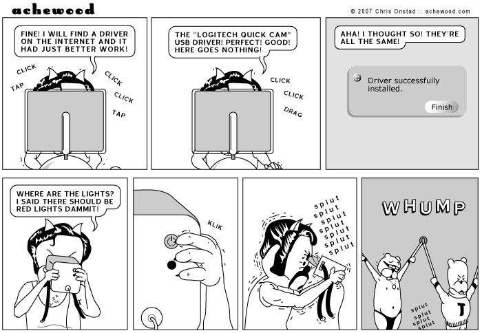 Will this continue until the utilities district shuts off the power? comic