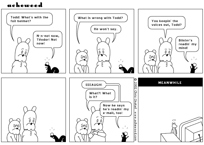 Thursday there is more about Ray's situation. comic