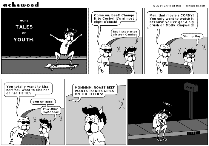 Roast Beef Tender Moments Week comic