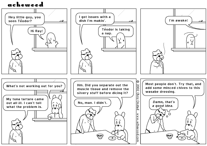toasted sesame seeds might be better comic