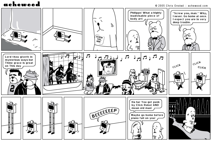 This is my happening and it freaks me out! comic