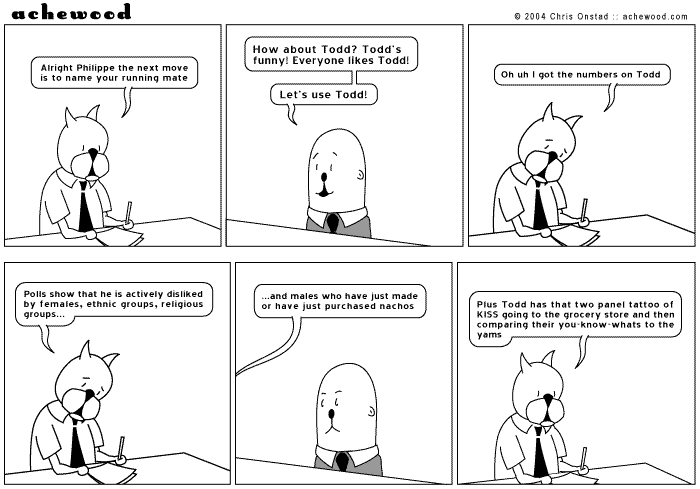 It's across his chest comic