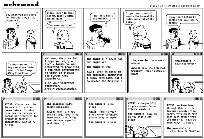 Tomorrow's recipe is still chicken, my darling comic