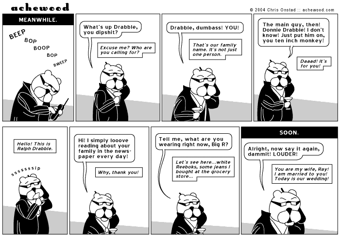 I am not Shakespeare, Ray is not Hamlet. comic