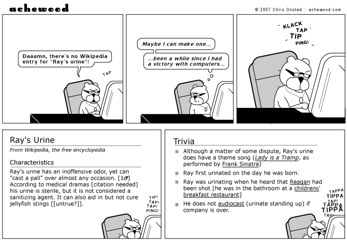 All men know not to audiocast, yet few answer the challenge. comic