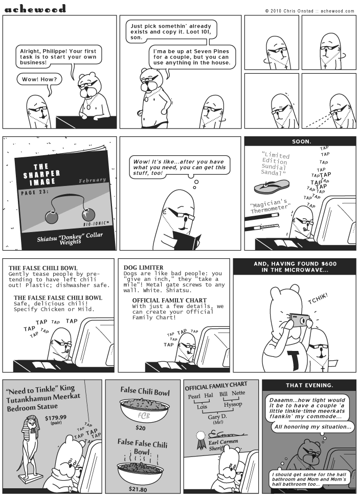 Ray was microwaving some money for later. Don't have judgement. comic