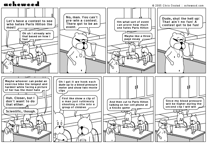 You'd think Ray would admire her shameless entrepreneurial guile, but no. comic