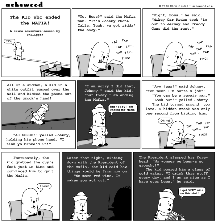 You want to see someone act really nice at a party? Slip them some water. comic