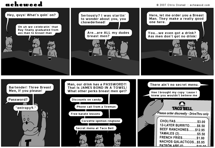 You can get a beer with your Ranchones if you order them Beer Style. comic