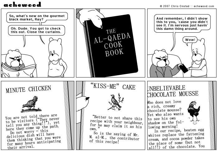 The mousse actually tastes pretty half-assed. comic