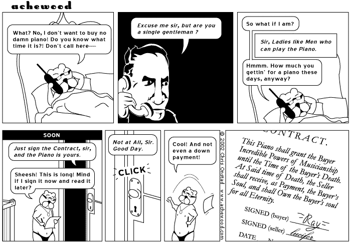 Ray and the Magick Piano comic