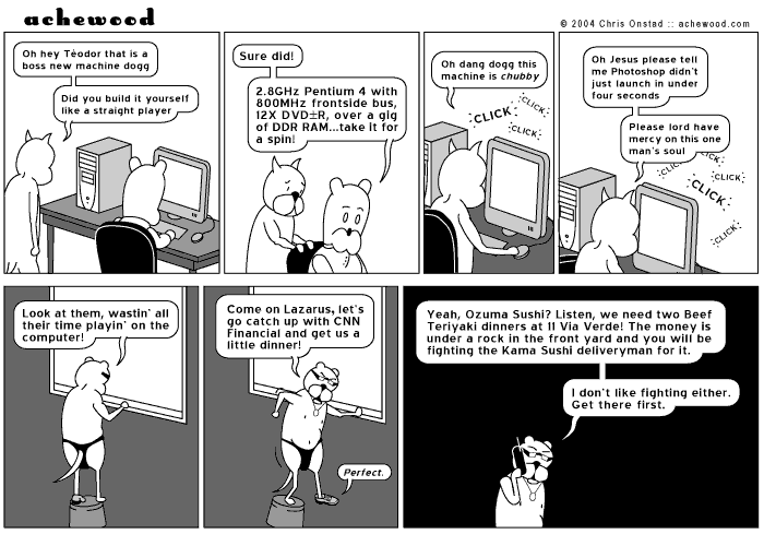 Everything becomes a negotiation comic