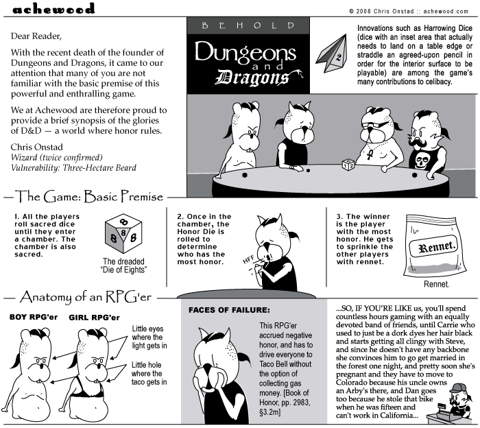 It should be noted that the female RPG'er is a theoretical construct. comic