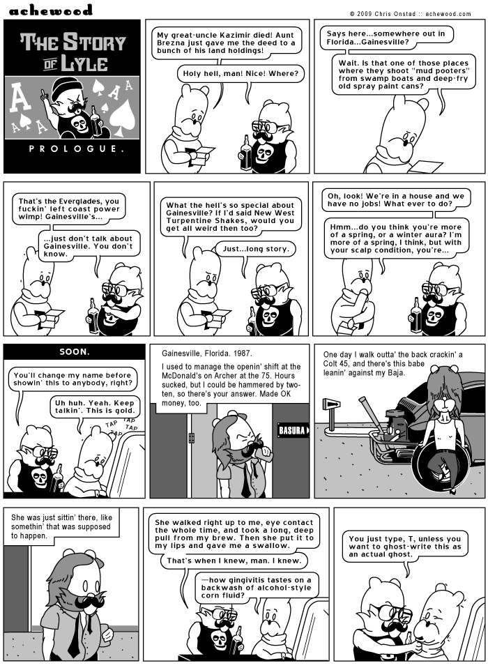 She took me by the brew, and never let go. comic