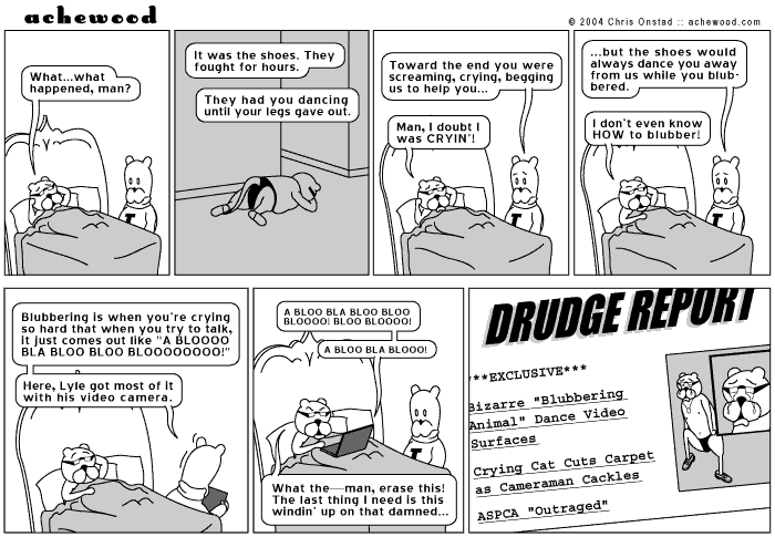 I mean really, imagine if you saw a grainy b/w video of this comic