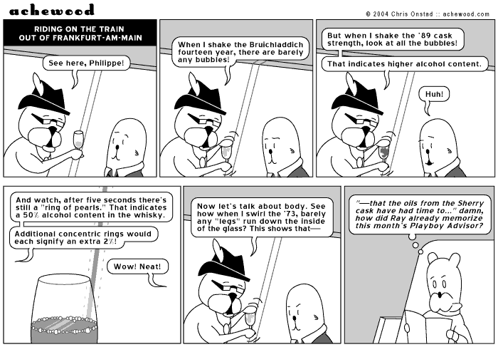 Ray goes to the Duty-Free at both ends of the journey comic