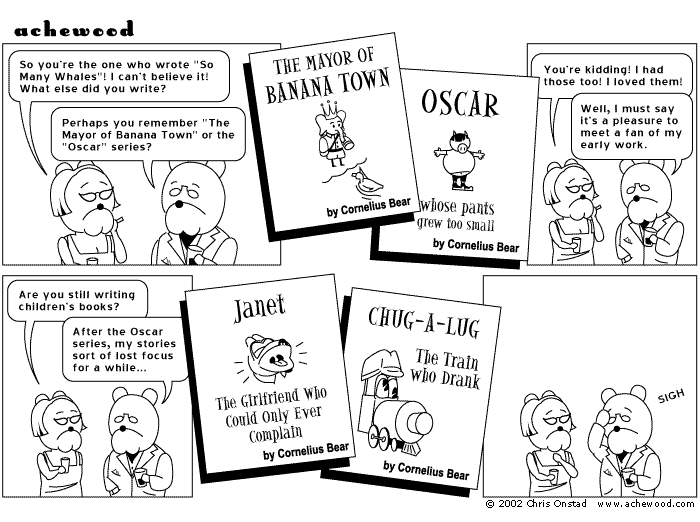It's still not funny, it's still character development comic