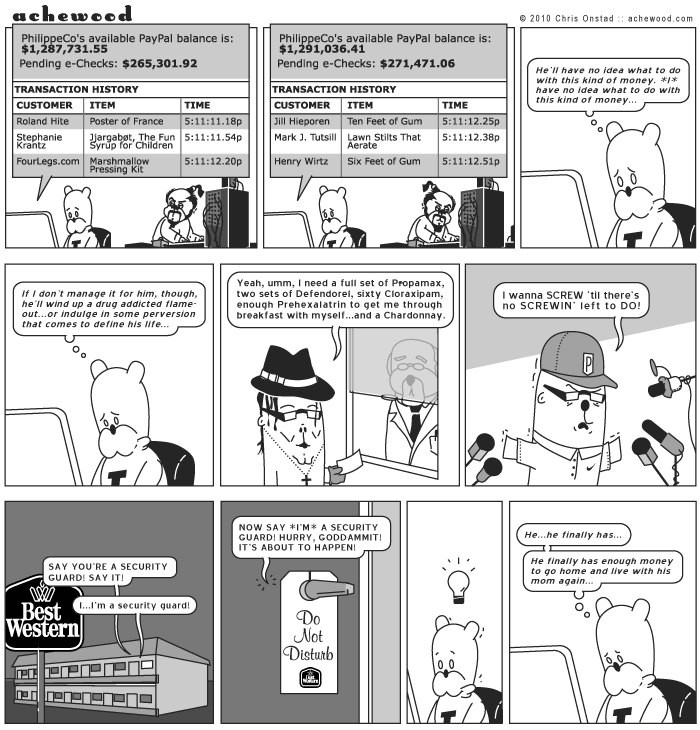 You *can* go home again. Your mom is there, though. comic