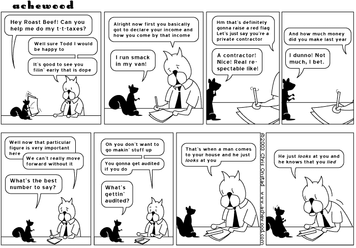 Reprint of February 27, 2003 comic