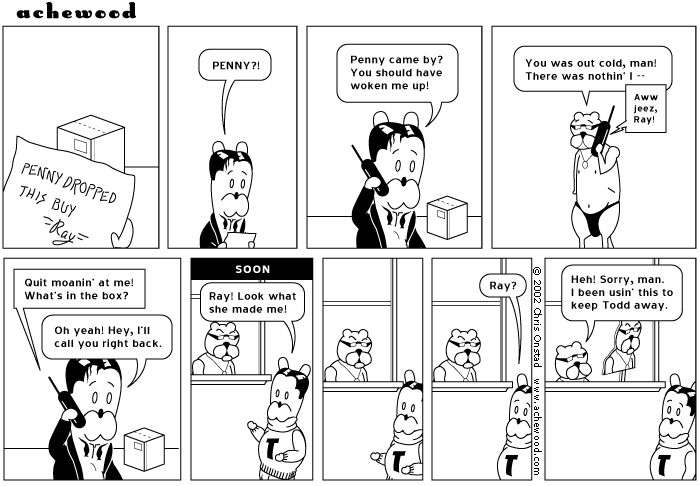 The deal is that the humans aren't usually around. But the question is, how would the animals be around a human? comic