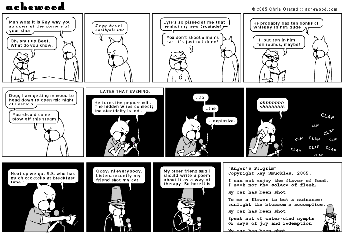 Apocalypse and Food, Escalade and Disaster. comic