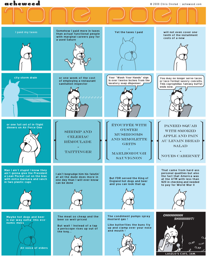 Mix and match any four panels for instant *almost-works* inscrutability! comic