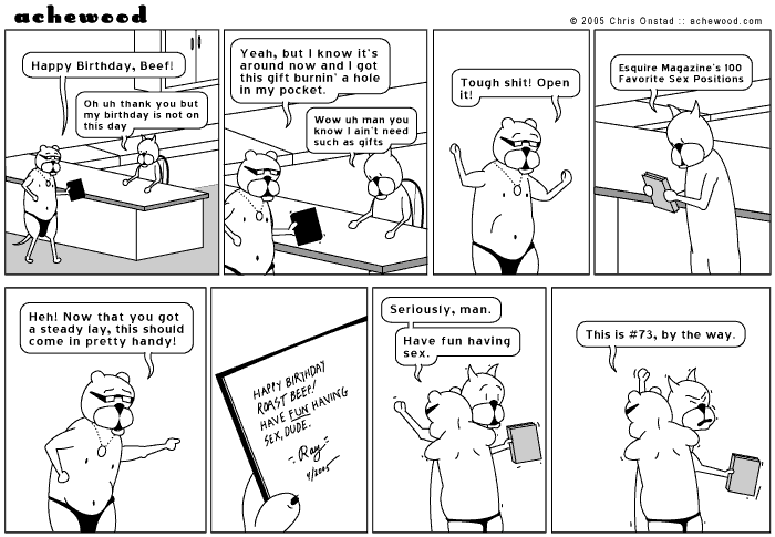 #73: The Upstanding Librarian. Many men think this is hot. comic