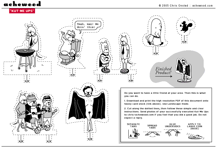 You can use these to have friends at a place. comic