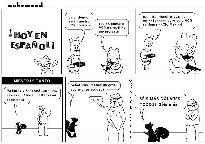 Tomorrow: translation. comic