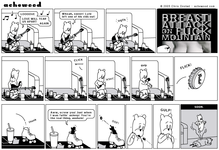 NO ONE SURVIVED...BREAST ATTACK ON FUCK MOUNTAIN comic