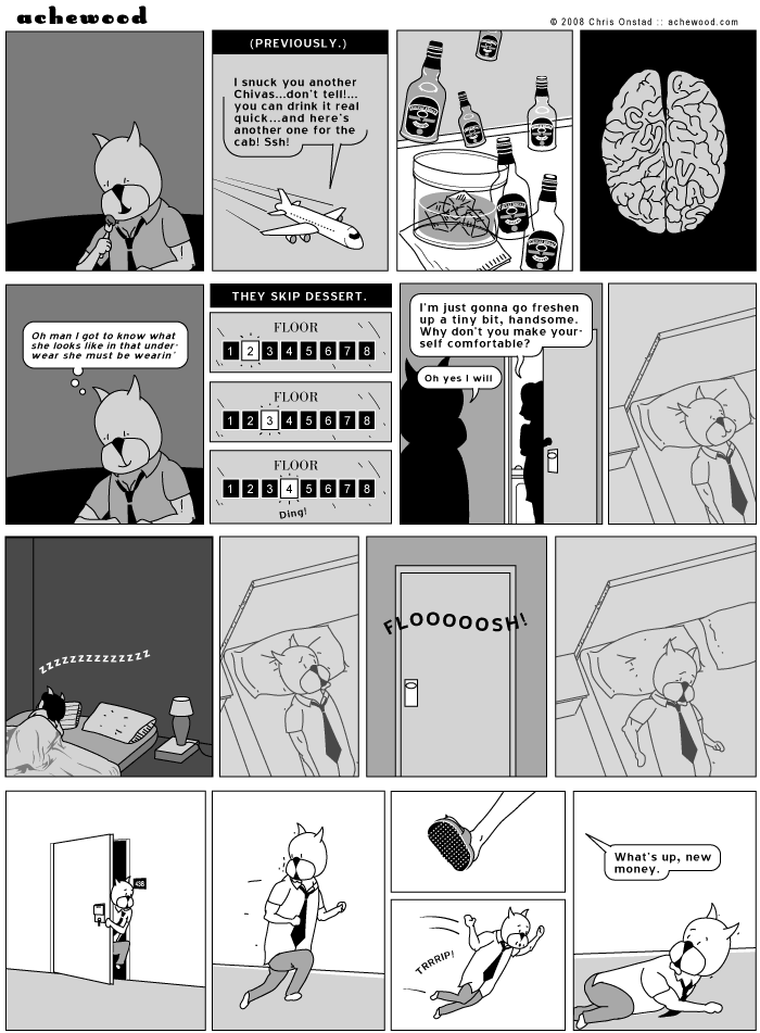 The Man From C.H.I.V.A.S. always loses to The Man From H.E.N.N.E.S.S.Y. comic