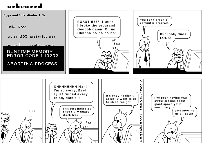 you can always reboot unless it is a virus comic