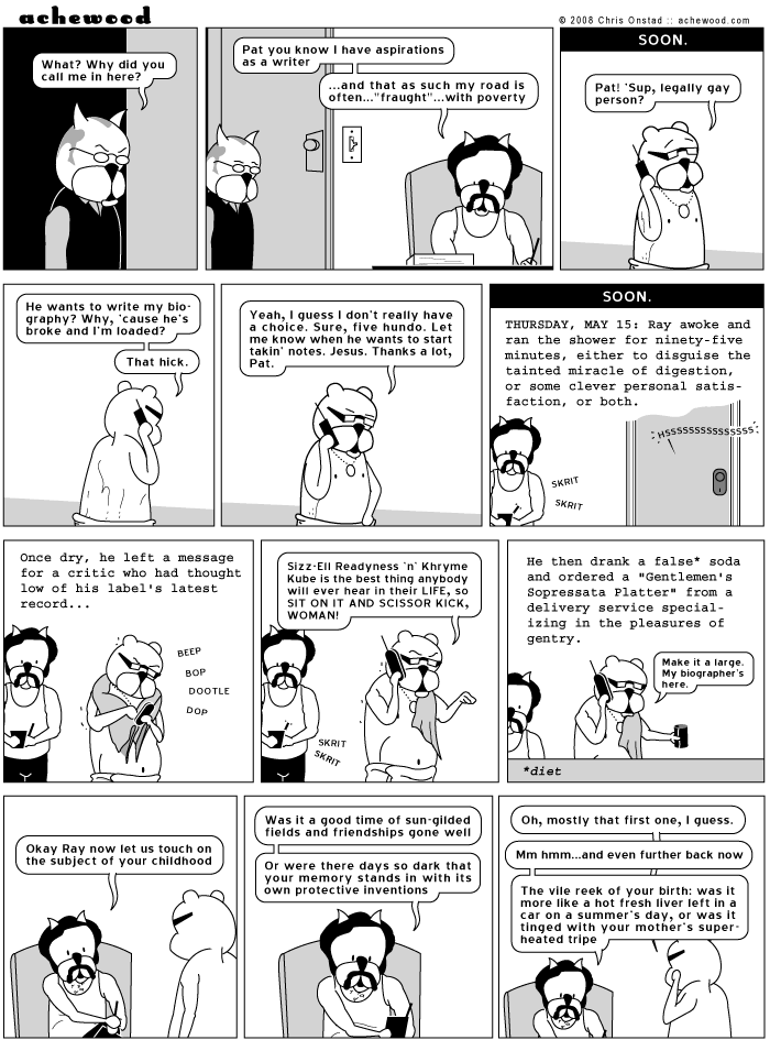 Say what 'bout my mama's superheated tripe? comic