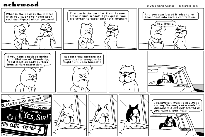 Alt text returns Wednesday! comic
