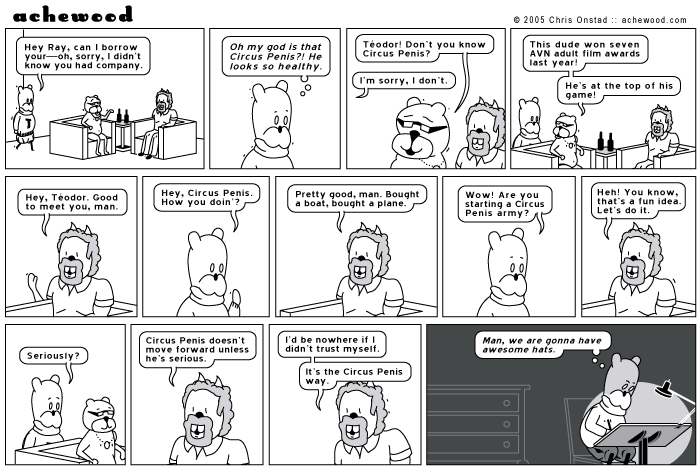 Look how Ray loves to listen to men of ideas just do their thing. comic