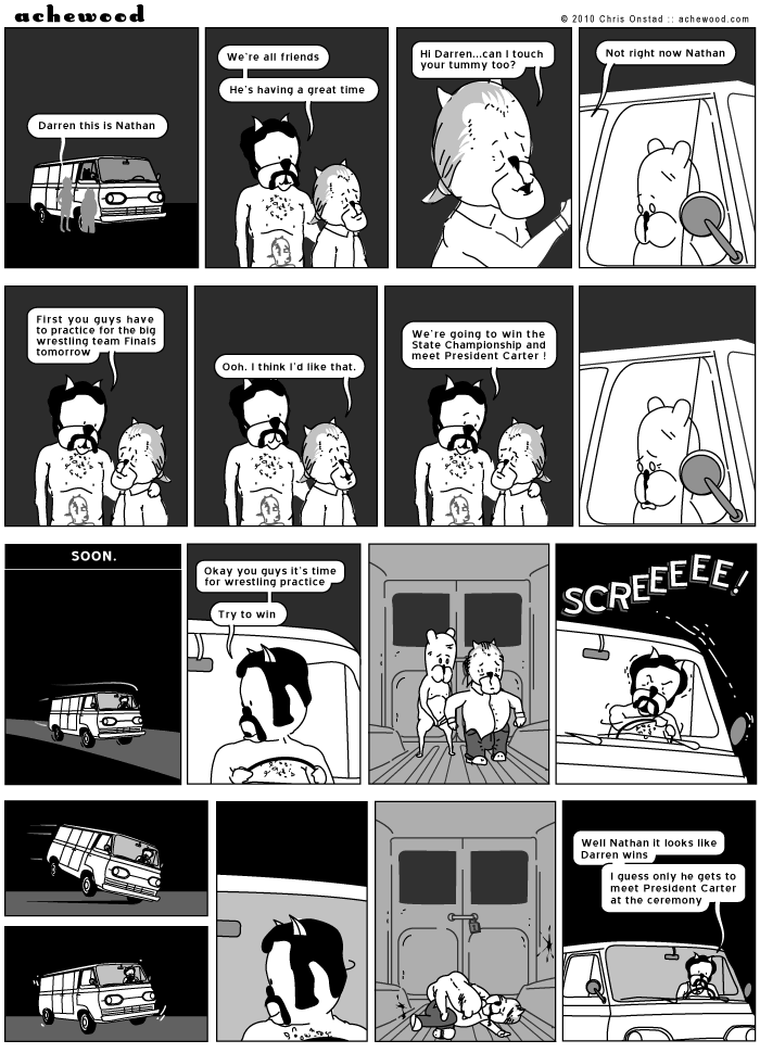 Nice Pete apparently thinks that High School was a singularity which occurred in 1977. comic