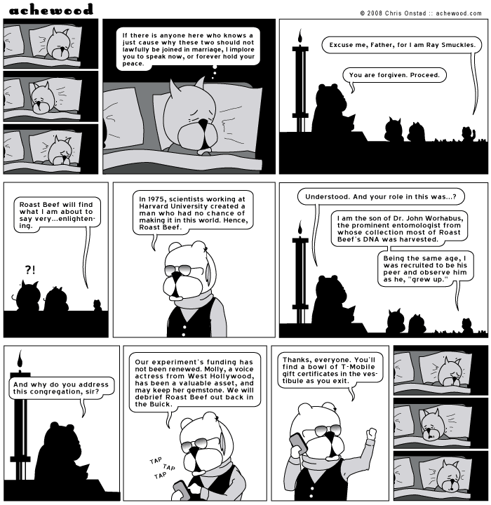 Roast Beef has not been renewed for 2009. comic
