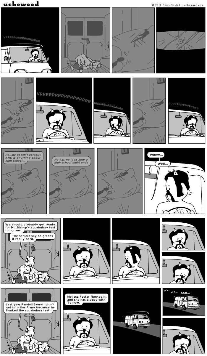 A mean teacher with a vocabulary test ruined me for life. comic