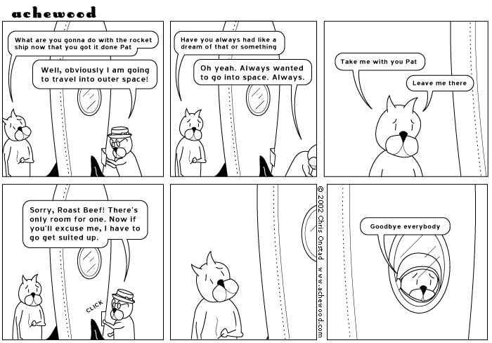 Roast Beef is coming home comic