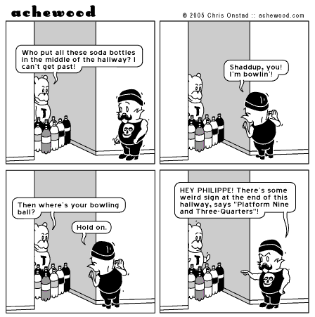 I had to spend three hours cleaning the hall after this crap went down. comic