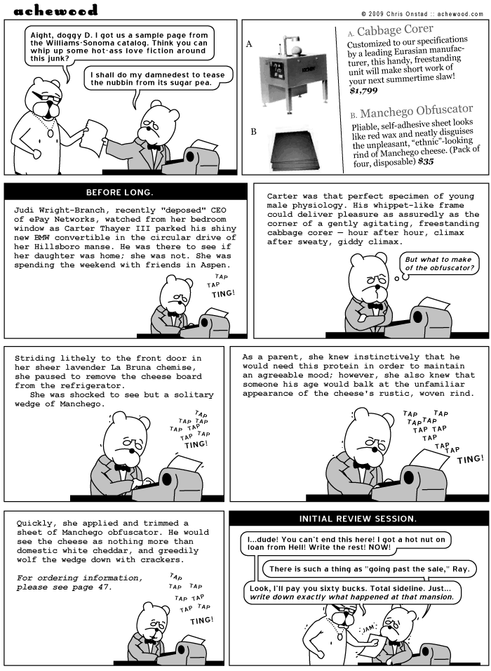 Girls like a boy who eats cheese. comic