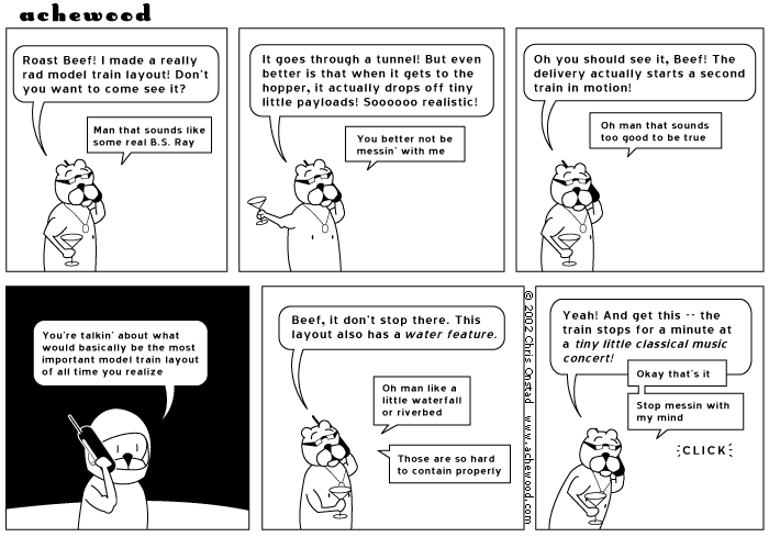 I had to write it and you have to read it. comic