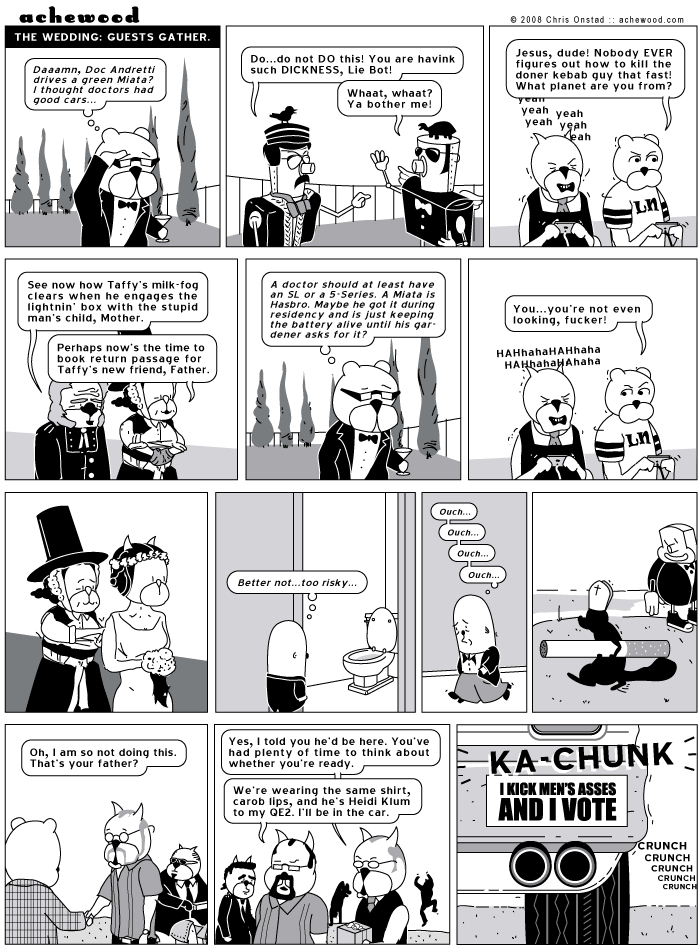Where is Téodor? Has he hung himself with a wilted leek? comic
