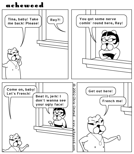 What the fuck? You think I'm going to fill out the alt text today? Do you know how busy I am? comic