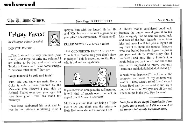 Monday: Lyle's Harry Potter fan fiction comic