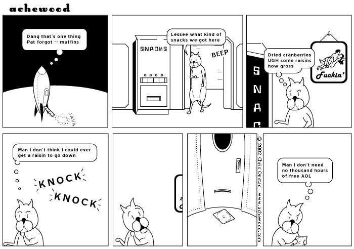 I actually got one of these between some pancakes once comic