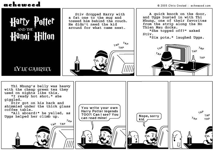 This really raises a lot more questions than it answers. comic
